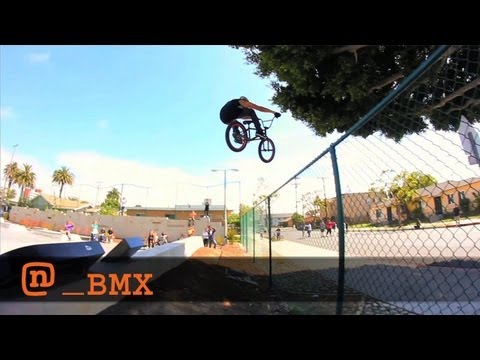 BMX Bike Tricks With Stevie Churchill & Dylan Stark On Crooked World BMX - UCsert8exifX1uUnqaoY3dqA