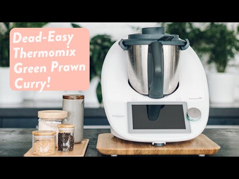 Thermomix Dead-Easy Thai Green Prawn Curry Recipe by alyce alexandra
