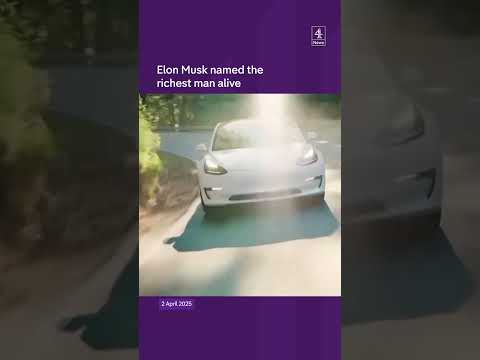 Elon Musk named the richest man alive