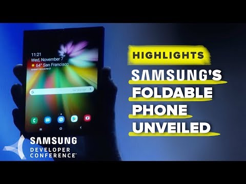 Samsung Developer Conference 2018 highlights: Foldable phone display first look - UCOmcA3f_RrH6b9NmcNa4tdg