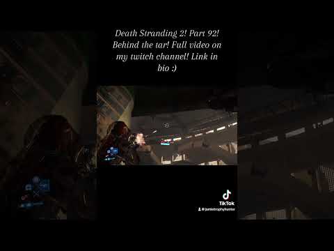 Behind the tar for the final time! #ps5 #kojima #deathstranding2 #twitch #throughthelookingglass