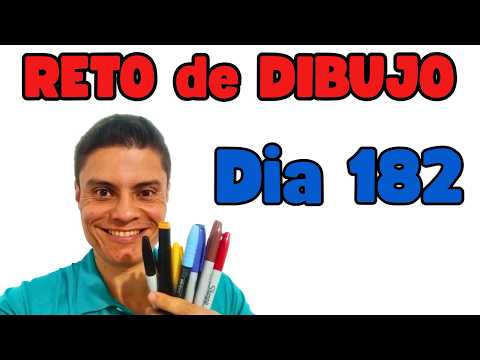 Como DIBUJAR un HELICÓPTERO día 182 del RETO de DIBUJO
