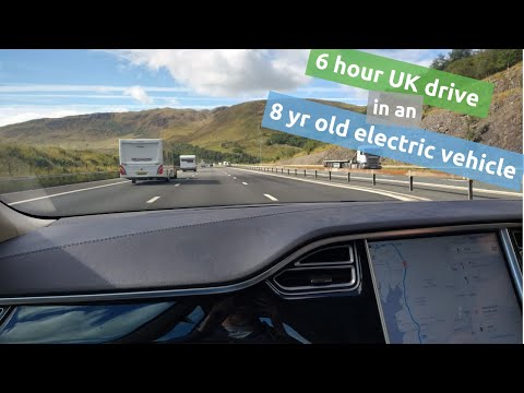 The reality of driving a 8 year old electric vehicle on a 6 hour UK motorway journey