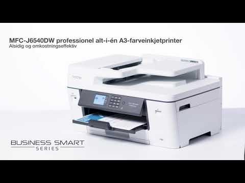 Inkjetprinter: MFC-J6540DW - produktvideo