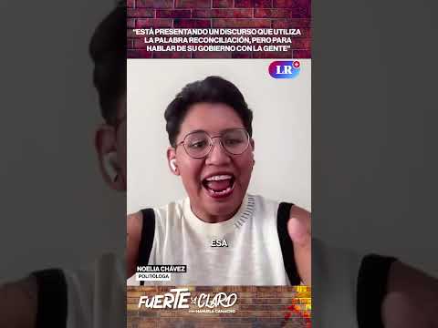 ”PRESENTA UN DISCURSO QUE UTILIZA LA PALABRA RECONCILIACIÓN” | FUERTE Y CLARO #shorts