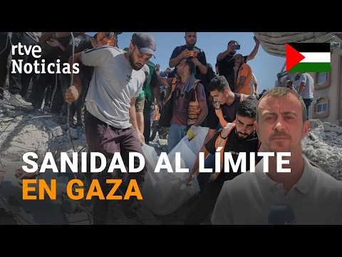 Gaza denuncia el colapso sanitario que lleva a cabo Israel en la franja | RTVE Noticias