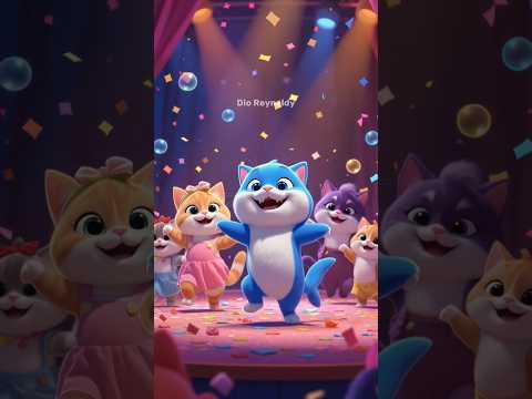 come dance with me ❤ #short #cartoon #cat #cartoonforkids #shortvideo