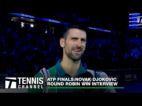 Novak Djokovic Earns Second Win In Turin Over Hubert Hurkacz | 2023 ATP Finals Interview