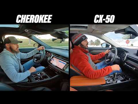 NEW Jeep Cherokee vs Mazda CX-50 - Which deserves your money?