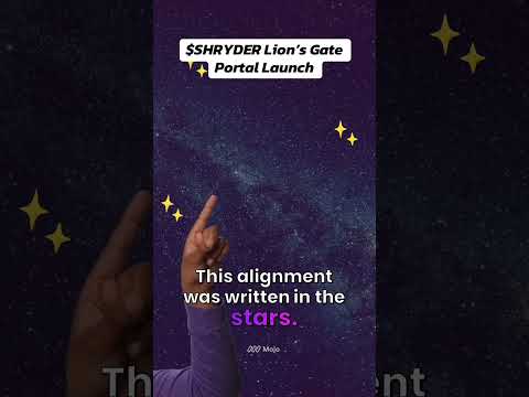 $SHRYDER Lions 🦁 Gate Portal Launch