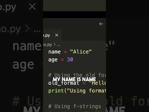 The BEST way to format strings in Python