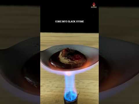 1000°C Hotspoon VS Coke 😱 #satisfyingvideo #experiment #foryou #fypシ