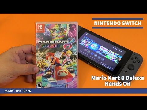 Nintendo Switch: Mario Kart 8 Deluxe Hands On - UCbFOdwZujd9QCqNwiGrc8nQ