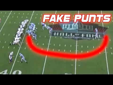 NFL Best Fake Punts Ever (Compilation) - UCJka5SDh36_N4pjJd69efkg