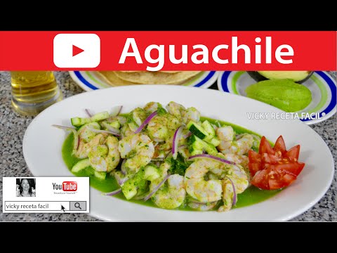 CÓMO HACER AGUACHILE DE CAMARÓN | Vicky Receta Facil - UCewhO42h_TIKZdntpI-v39g