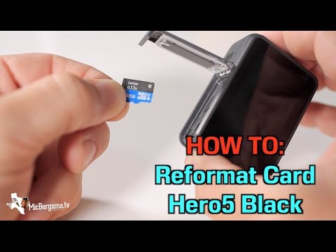 Hero5 / Hero6 : Reformat the memory card - GoPro Tip #549 - UCTs-d2DgyuJVRICivxe2Ktg