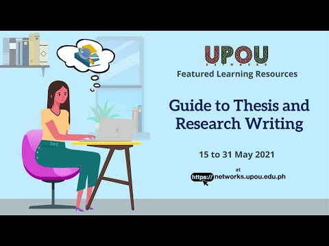 Featured Learning Resources - Guide to Thesis and Research Writing