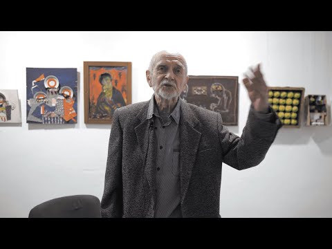 Євген Сивокінь. Людина, яка вміє літати. Кіно, колаж | Відкриття виставки в Довженко-Центрі