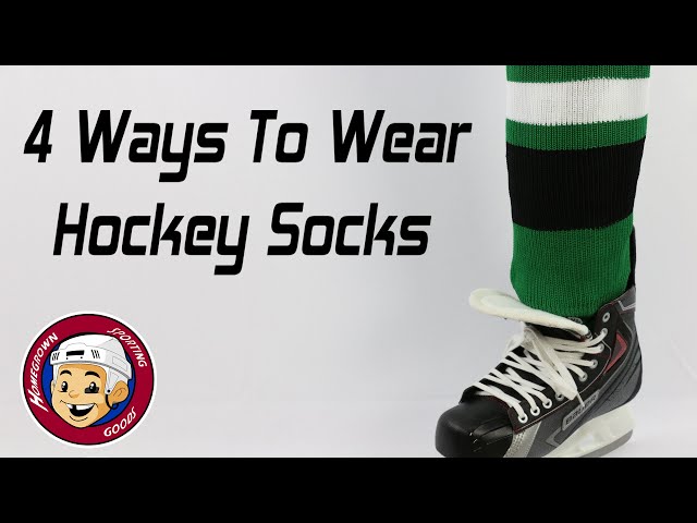 How to Wear Black Hockey Socks