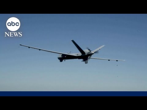 Footage shows Russian fighter jet dumping fuel on and hitting US drone: Pentagon - UCBi2mrWuNuyYy4gbM6fU18Q