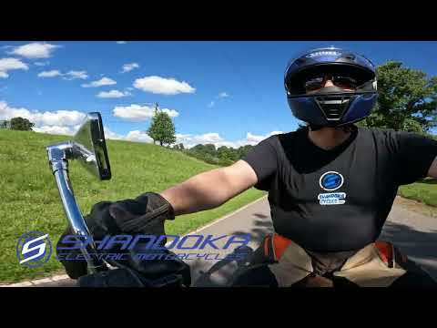 MarsHillRide on a Shandoka MidKnight electric motorcycle