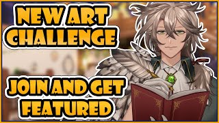 Join my art challenge and get your art featured! #DrawEverythingOC