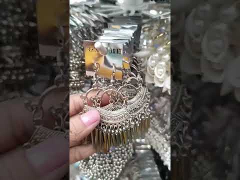 Beautiful jewellery collection Sarojini Market #shopping #fashion