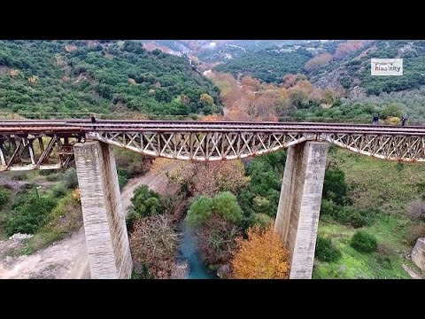 Η Γέφυρα του Γοργοποτάμου | Gorgopotamos drone Greece - UCyly0SkVXoQ3nHbKj1QignA