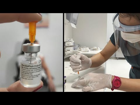 Ankara’da BioNTech Aşısının Uygulanmasına Başlandı