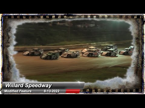 Willard Speedway - Modified Feature - 8/13/2022 - dirt track racing video image