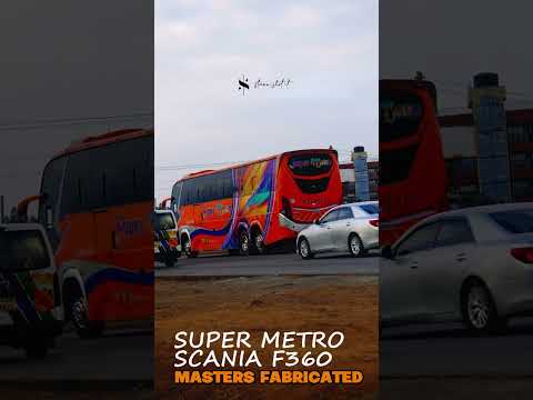 Super Metro Bus off to Kampala from Nairobi