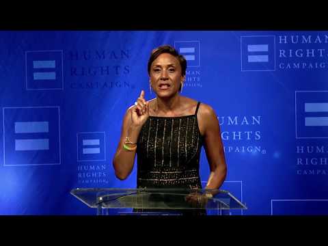 Robin Roberts Receives the HRC Visibility Award