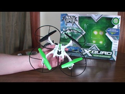 Skyrocket - Sky Viper X-Quad - Review and Flight (Indoors and Outdoors) - UCe7miXM-dRJs9nqaJ_7-Qww