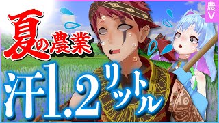 夏の雑草は甘くない。農業のリアル、見せます。