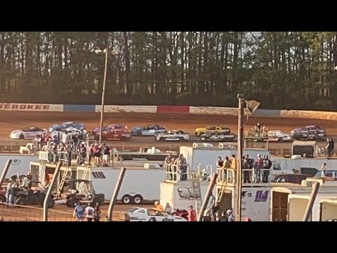 3/6/2022 Mid-East Thunder Bomber Cherokee Speedway - dirt track racing video image