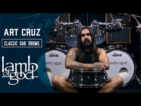 Ludwig Classic Oak and Art Cruz - lamb of god