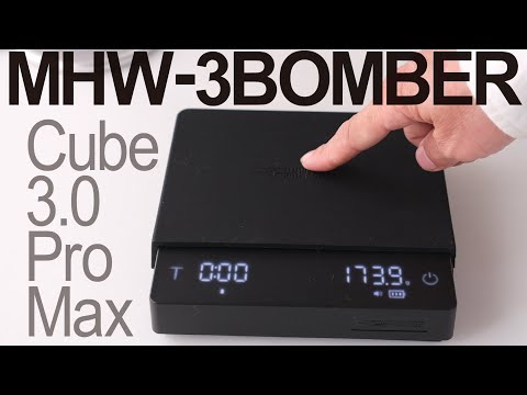 MHW-3BOMBER Cube コーヒースケール3.0 Pro Maxをレビュー！