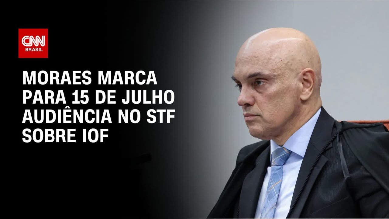 Moraes marca audiência para discutir impasse entre os Poderes sobre o IOF | CNN 360º