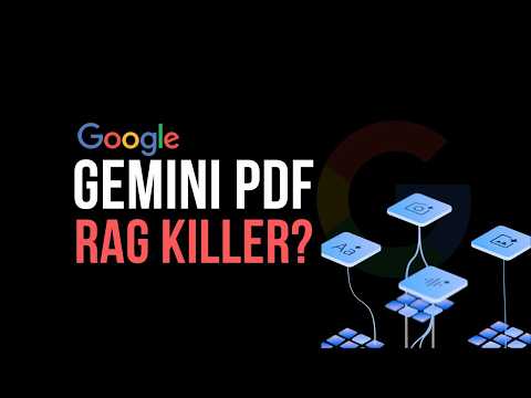 Did GEMINI Flash Just Killed RAG with new PDF update?