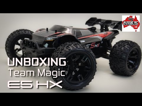 Unboxing: Team Magic E5 HX Monster Truck - UCOfR0NE5V7IHhMABstt11kA