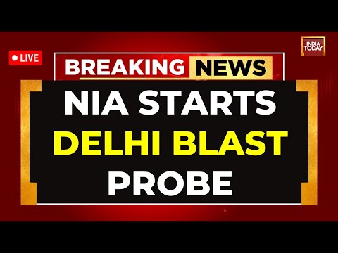Red Fort Blast News LIVE: NIA Team Starts Investigation at Blast Site | India Today