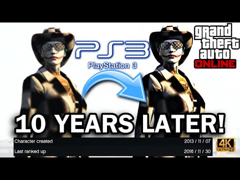 Logging Into My Ps3 GTA Account On Ps5 For The First Time In 10 Years GTA Online