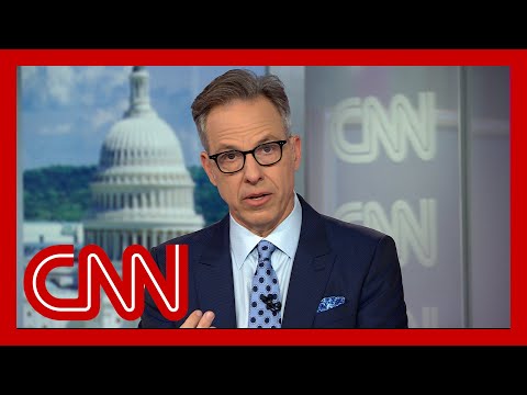 ‘Asking questions is literally our job’: Tapper responds to Trump’s criticism of CNN’s coverage