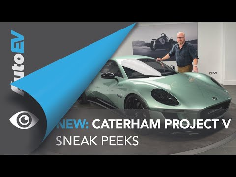 Sneak Peek - Caterham Project V.  The future of the electric sports cars?