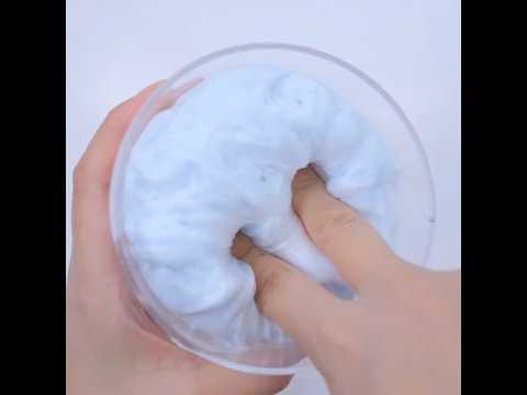 炭酸のようなじゅわじゅわが気持ちいいスライムを触る