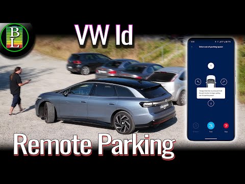 VW Id parking without being in the car 😱