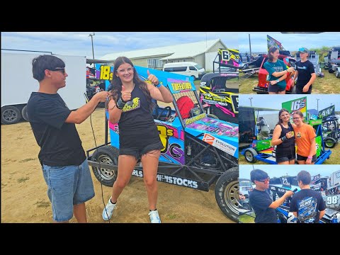 Ministocks Oceanview 5000 2025 Drivers Interviews Part 1 @ Oceanview Speedway - dirt track racing video image