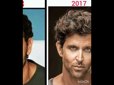 hrithik roshan year wise looks ( reverse )