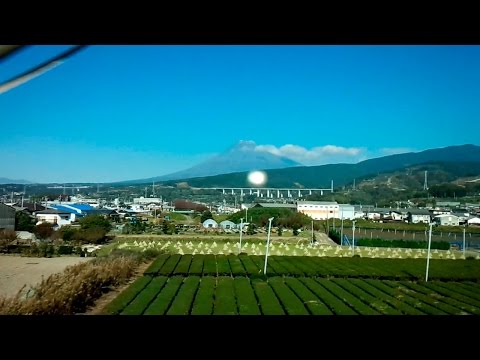 Shinkansen | Viendo el Monte Fuji desde el Tren Bala Japonés - Mount fuji from shinkansen (???)