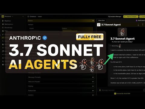 Claude 3.7 Sonnet AGENTS: Create YOUR CUSTOM AI Agents with 3.7 SONNET in SECONDS!